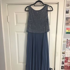 Blue Prom dress